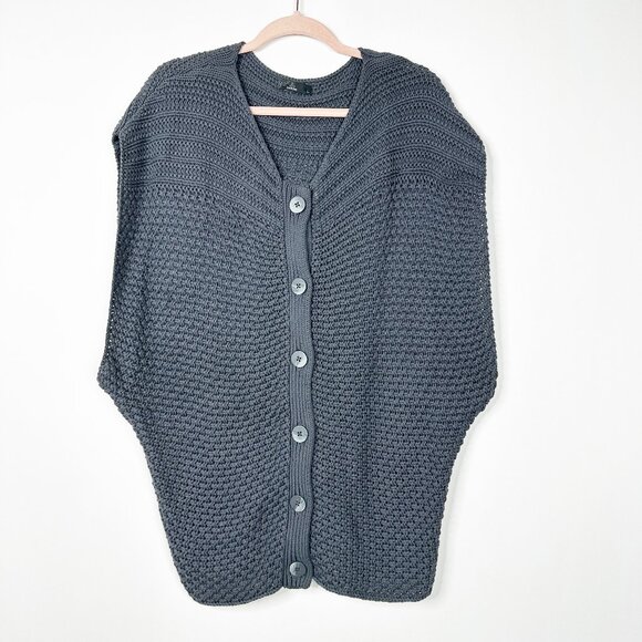 Prana Sweaters - 2/$30 Prana Chunky Knit Sleeveless Cardigan Gray Large #A0364 TRB2